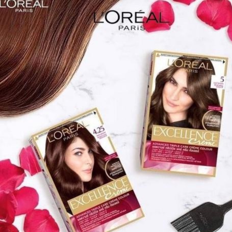 ★ BB ★ L'OREAL Paris Excellence Creme Hair Color - Cat Pewarna Rambut Permanen - LOREAL