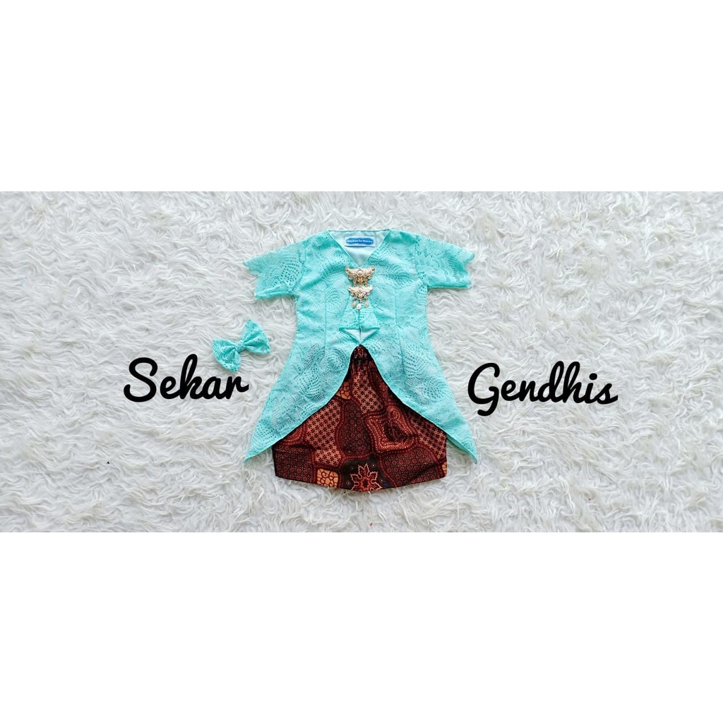 Kebaya Brokat/Kebaya Murah/Kebaya Modern/Kebaya Sekar Gendhis/Baju Anak Unik