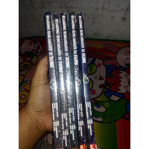 Komik Regarding Reincarnated to slime volume 1,2,3,4,5 set