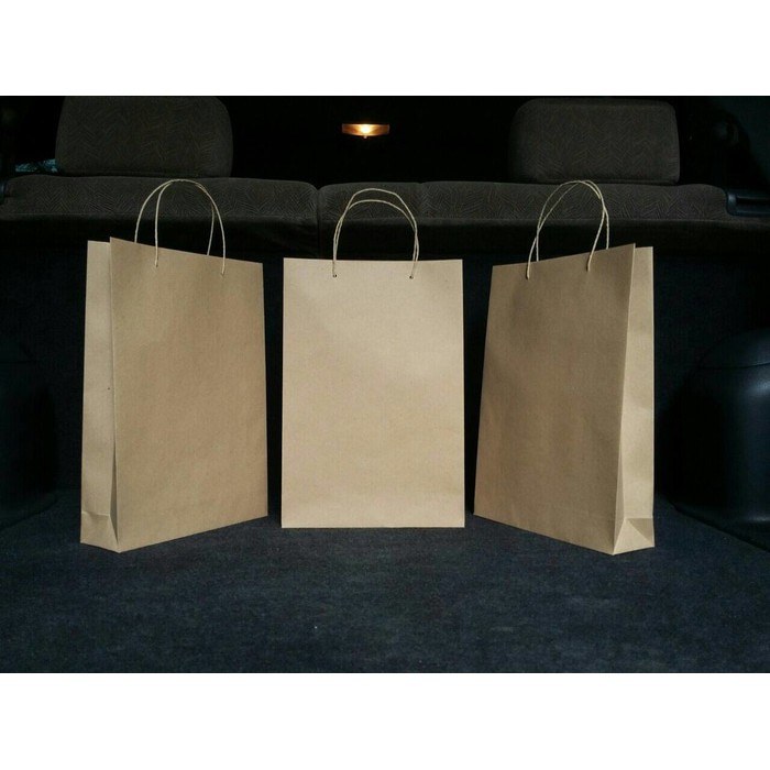 

tas kertas (paperbag) besar polos + tali