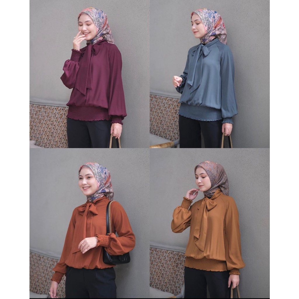 (DBY) BLOUSE DIANA KEMEJA AIRFLOW CRINCLE