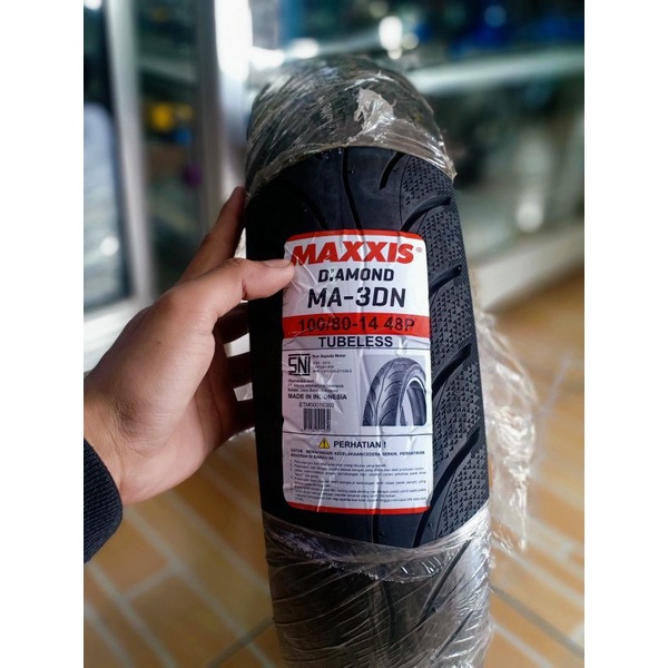 BAN MAXXIS DIAMOND 3DN UKURAN 100/80 RING 14 BAN MAXXIS