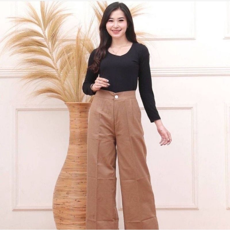 kulot linen /kulot linen premium / kulot linen jumbo / kulot linen highwaist