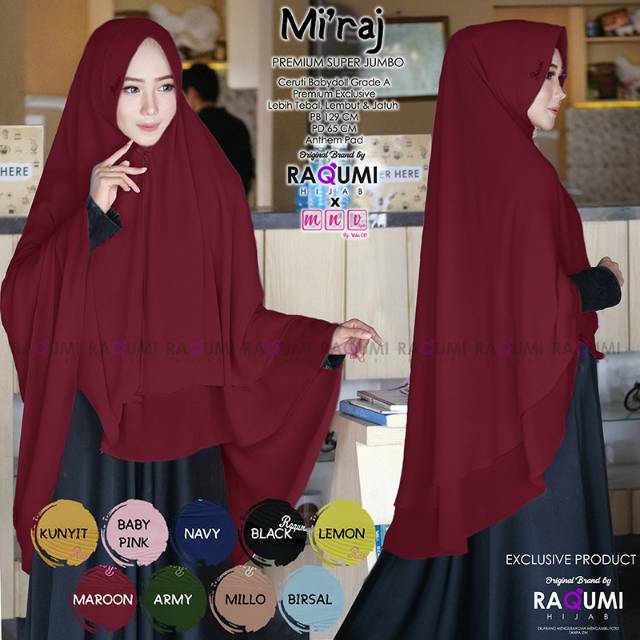 MIRAJ HIJAB JUMBO MNV RAQUMI
