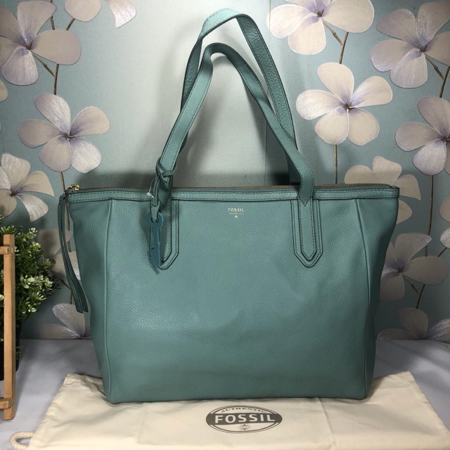 preloved Fossil tote bag