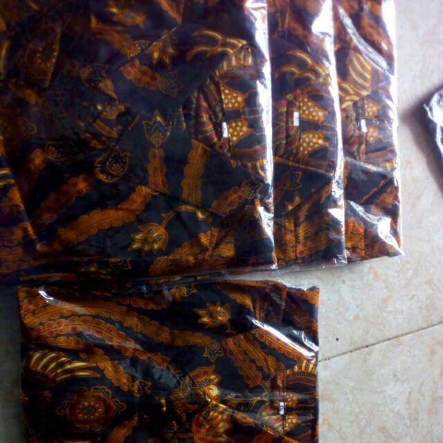 Kemeja Batik Pria Ppbtk07 Modern Lengan Panjang Casual Modis Trendy Masa Kini M L Xl Asli Pekalongan