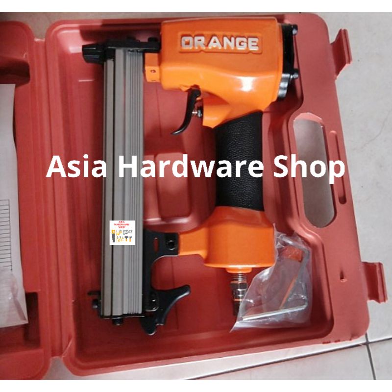 

Air Nailer 1022 J ORANGE Mesin Alat Paku Tembak U Staples Stapler Angin