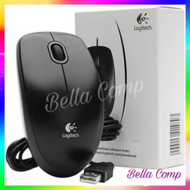 Terlaris!! Mouse Usb LOGITECH B100 / Mouse Kabel LOGITECH B100 / Mouse Wired LOGITECH B100