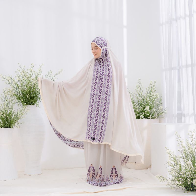 MUKENA ZIANISA BORDER AMSHIRA SERIES ALLSIZE