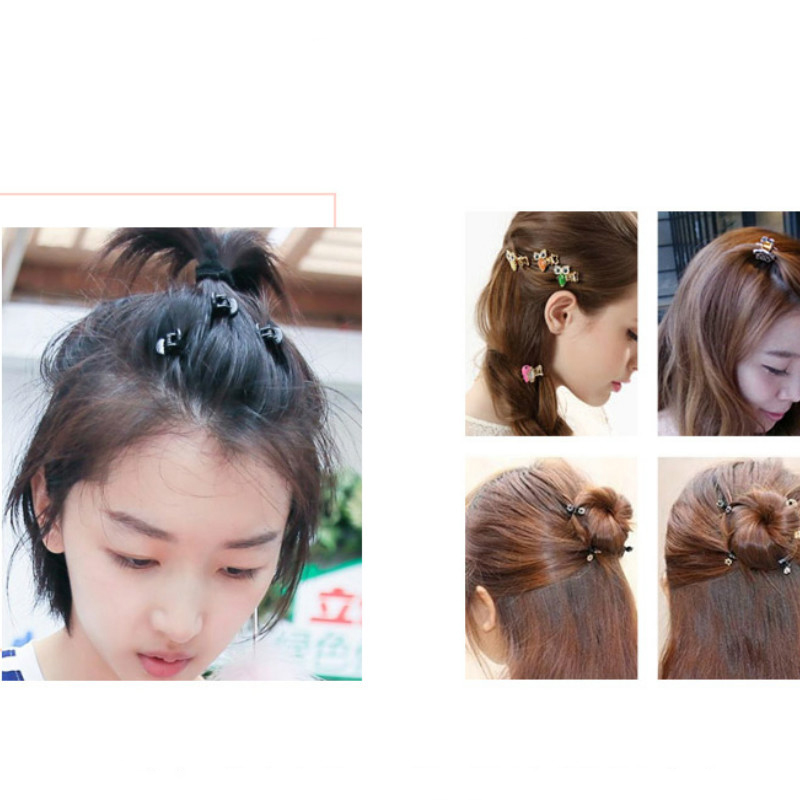 12 / 24pcs Jepit Rambut Simple Gaya Korea Untuk Wanita