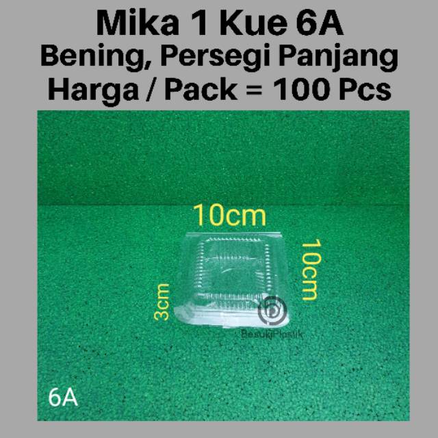 Mika Kue Kecil 6A mika 1 kue kecil mika persegi kecil