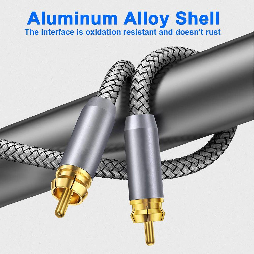 Kabel Audio Coaxial TOP 1m 3m 5m OD 6.0 Digital Premium Male to Male