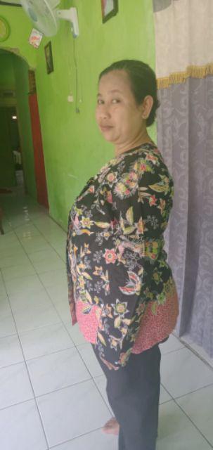 Maura Couple - Sania Ruffle Batik Couple Jumbo Ori Ndoro Jowi Dnt Garansi Termurah