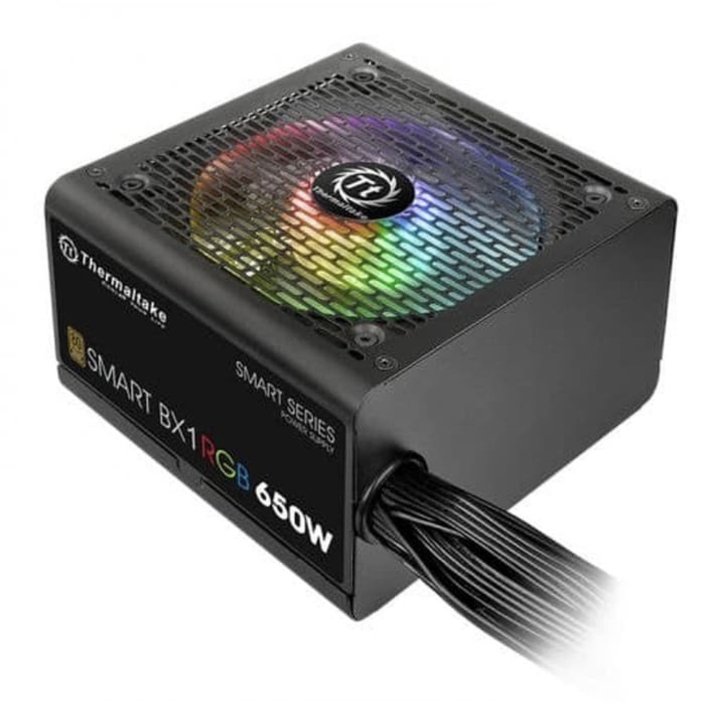 PSU Thermaltake Smart BX1 650W RGB 80+ Bronze-Power Supply RGB