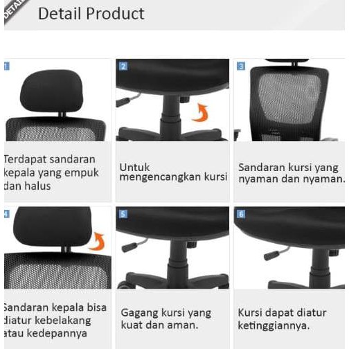 40+ Kursi Kantor Sandaran Kepala HD Terbaik