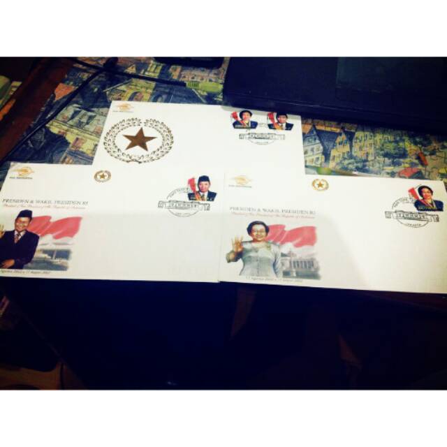 SHP perangko President Megawati dan Wakil President Hamzah Haz