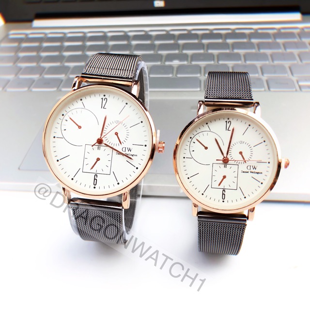 ［Ready Stock］Jam tangan rantai pasir couple Menenun kepadatan tinggi tali pasir  S1108