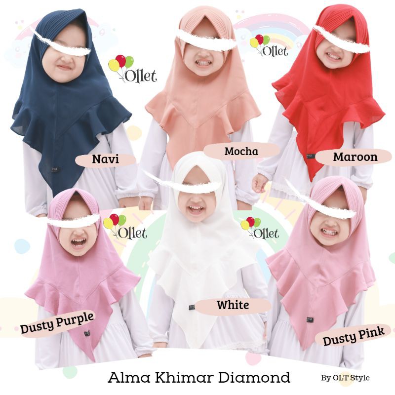 Ollet Khimar Alma Diamond