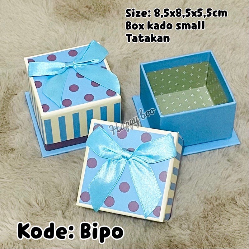 

kotak kado small tatakan bipo box kado gift box perhiasan kotak jam tangan box kado hampers bipo