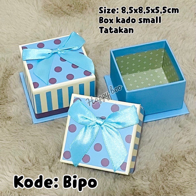 kotak kado small tatakan bipo box kado gift box perhiasan kotak jam tangan box kado hampers bipo