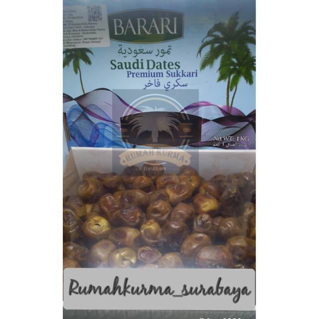 Kurma sukari barari 1kg