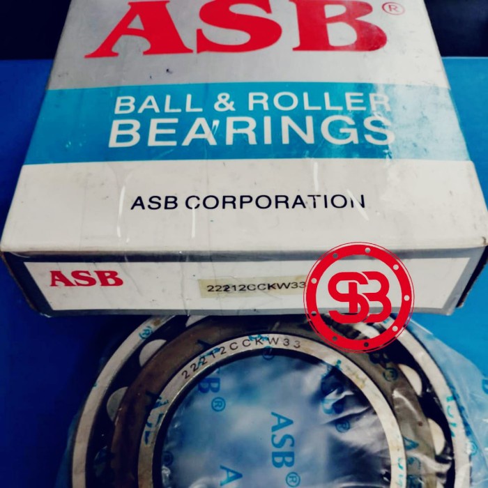 SPHERICAL ROLLER BEARING 22212 CCKW33 ASB (60x110x28)