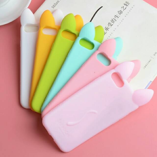 Ohbabyshop Termurah Casing koko cat / case 3D cat cute soft silicone Iphone 4/4s