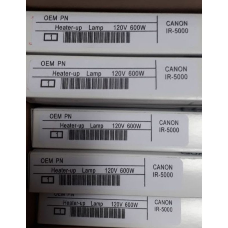 Heater Lamp  Canon Ir 5000 Ir 5020 Ir 6000 Ir 6020 Teganggan 110v