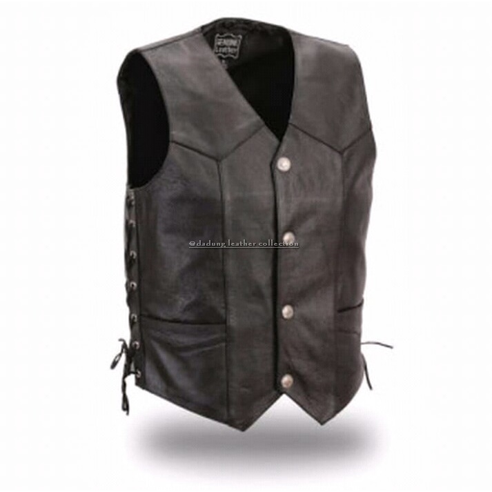 Rompi Kulit Sintetis,Rompi kulit pria ,rompi kulit motor, jaket rompi