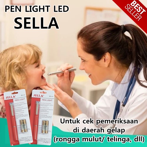 TERBARU penlight sella diagnostic senter medis pertolongan senter mulut dan telinga medis dokter ori