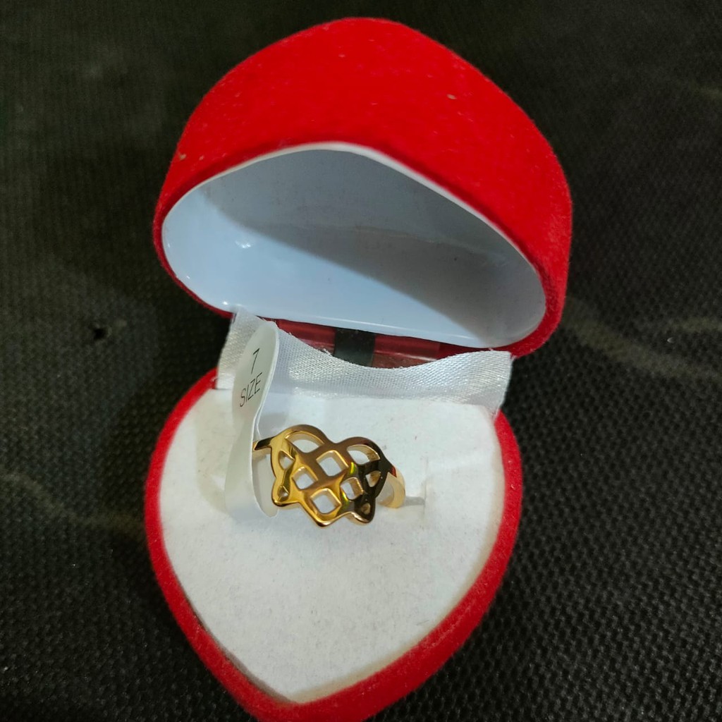 Cincin Emas/GOLD &quot;Ikatan Cinta / Andin&quot; Edisi Spesial 8K - SDW Gold