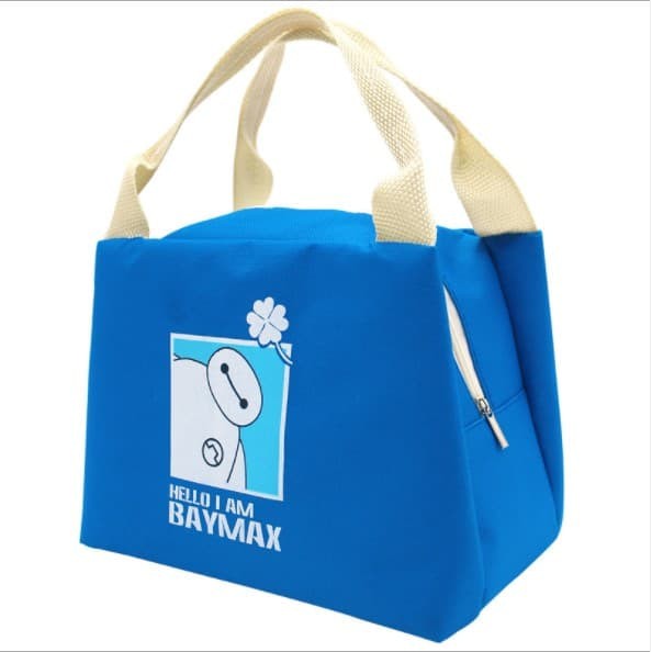 

TM005 Baymax Lunch bag Cooler bag Tas Makanan Motif Baymax Biru Murah