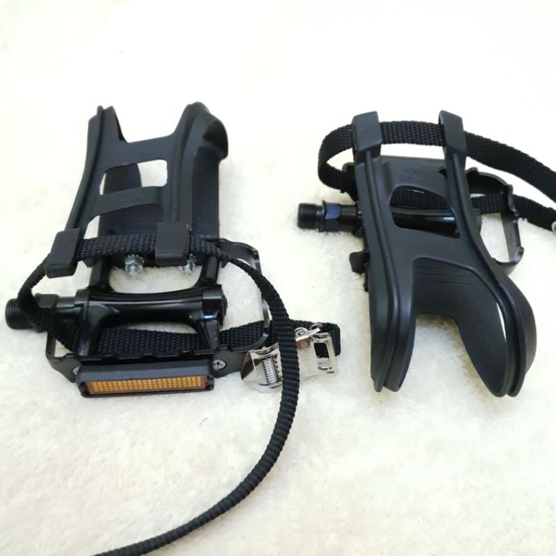 Pedal Toeclip Wellgo Bearing Fixie Roadbike