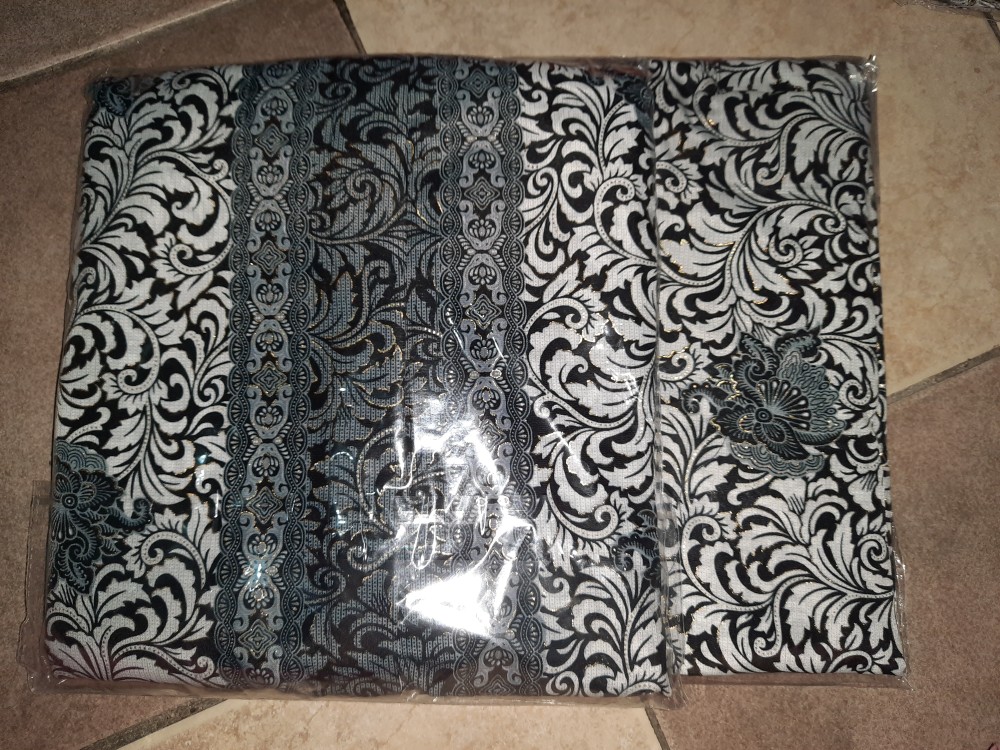 Lembayung.id / Kemeja Batik Lengan Panjang Keong Silver