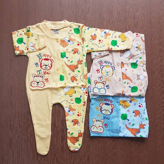 JUMPER BAYI ALL SIZE Newborn Bahan Katun