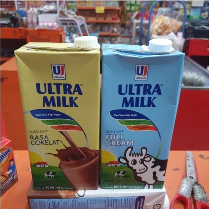 

1 LITER - SUSU ULTRA COKLAT / PUTIH 1 LTR / GOJEK ONLY atayatoko