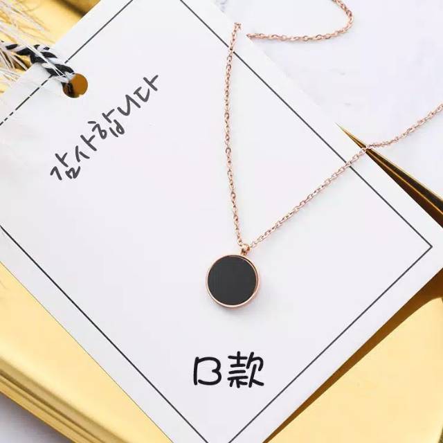 KALUNG TITANIUM BLACK STONE ANTI KARAT SELAMANYA