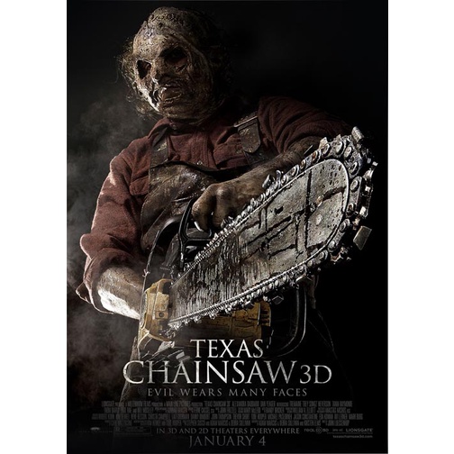 Kaset DVD Texas Chainsaw 3D (2013)
