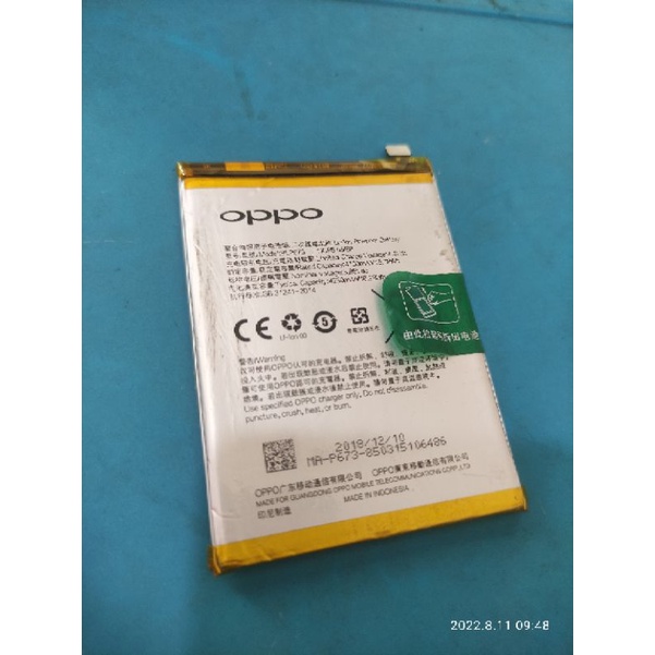 Batre Original Oppo A3s sekend ori