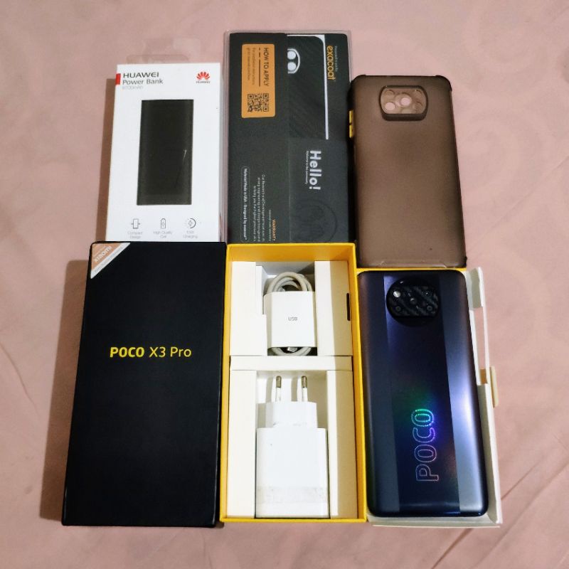 Xiaomi Poco X3 Pro 8 256 Second 8/256 Fullset Like New Garansi Resmi Panjang Banyak Bonus