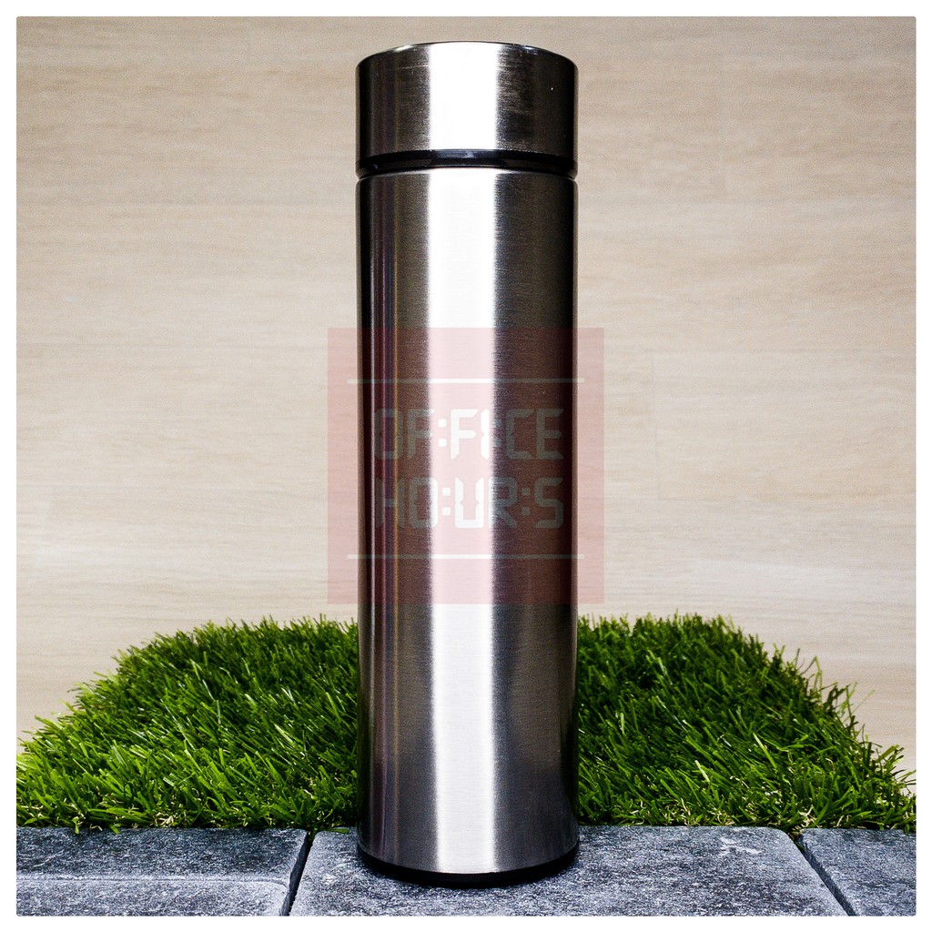 Thermos Tumbler Stainless dengan Display Suhu Digital 500 ml