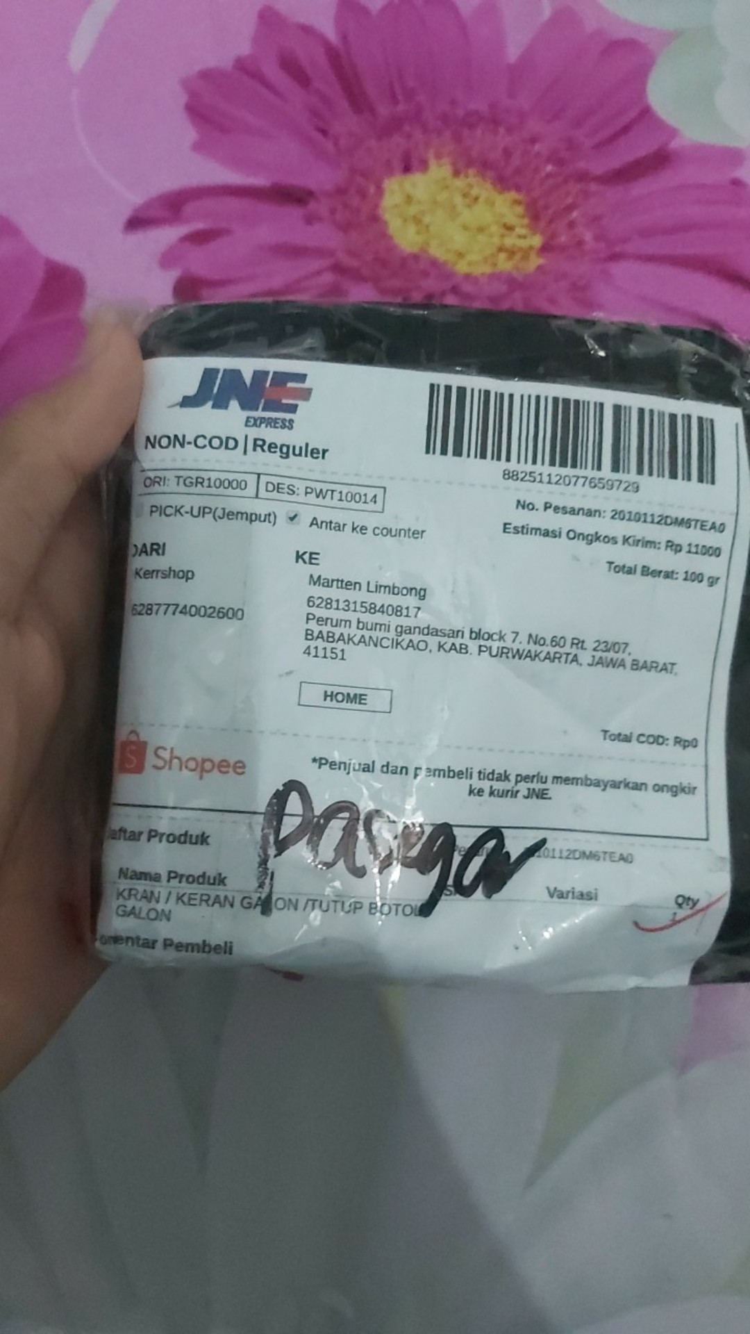 Kran  / Keran Galon /tutup Botol Galon