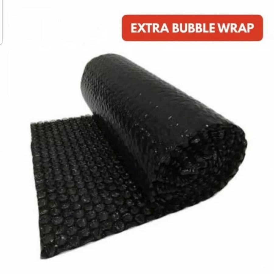 

Extra bubble wrap untuk tambahan packing