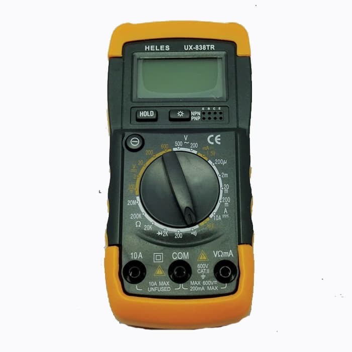 Avometer Heles UX838TR Multimeter Digital UX 838 TR Multitester UX-838TR