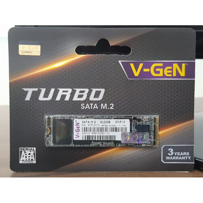 M.2 SATA SSD (2280) 512GB