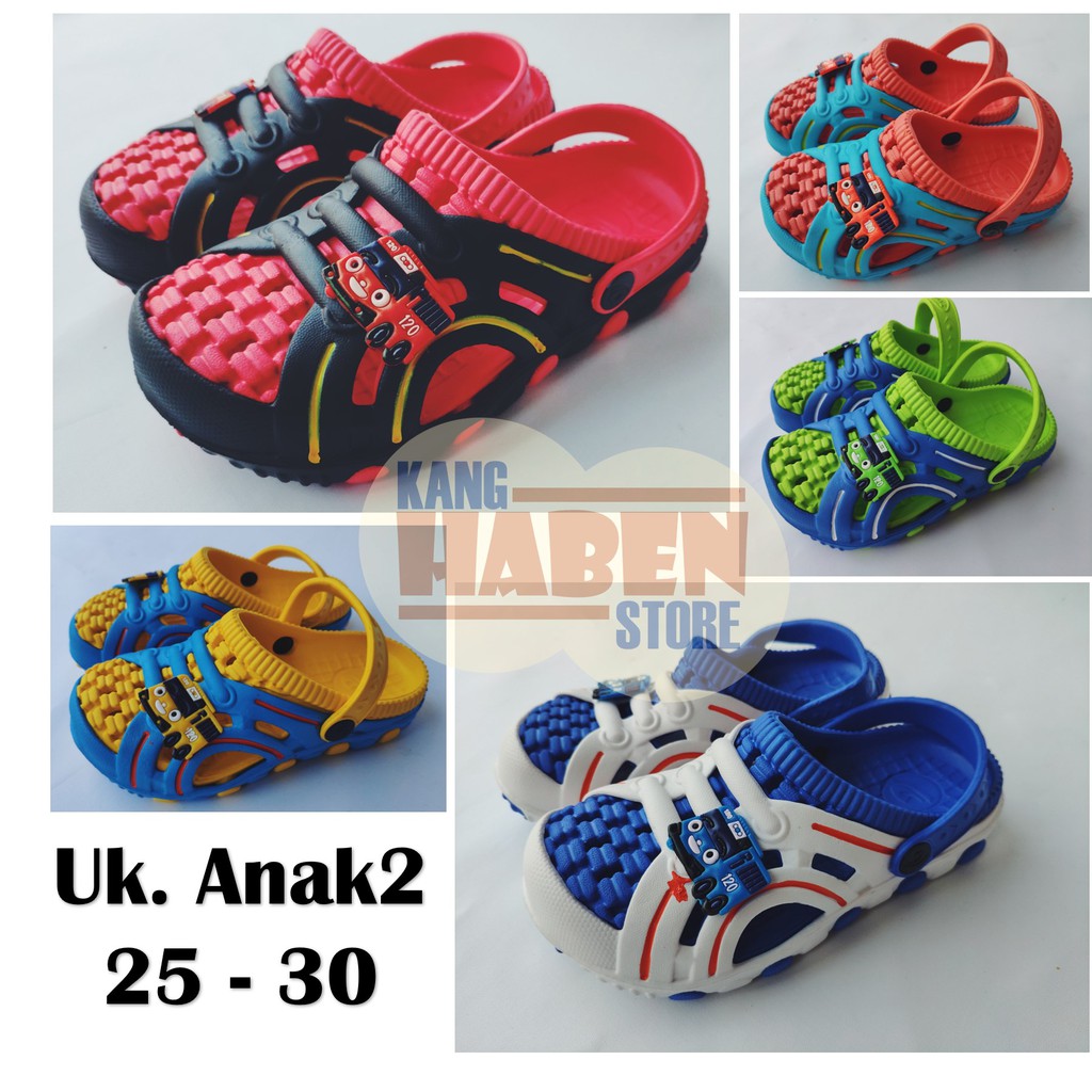 188D Sandal Baim Anak T4yo Dua Warna - Fashion Bayi Balita Laki Laki Perempuan Sendal Lucu Dulux