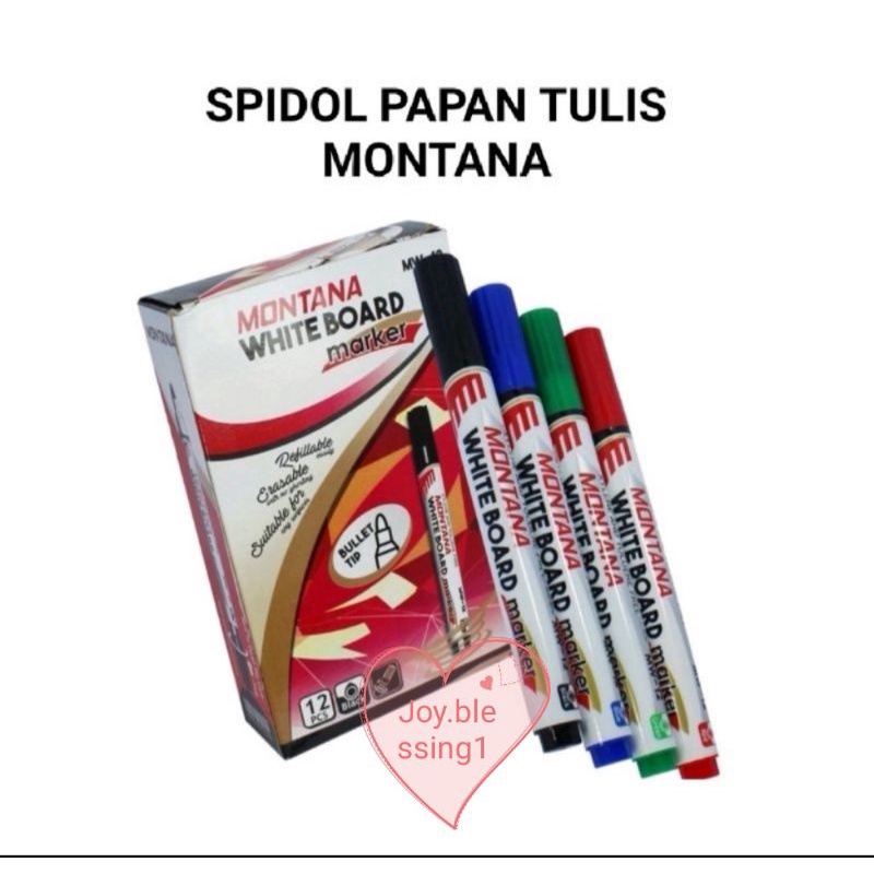 

SPIDOL WHITEBOARD MONTANA PER PCS/SPIDOL papan tulis