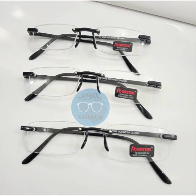 Kacamata BACA PLUS BOR  kotak pria wanita