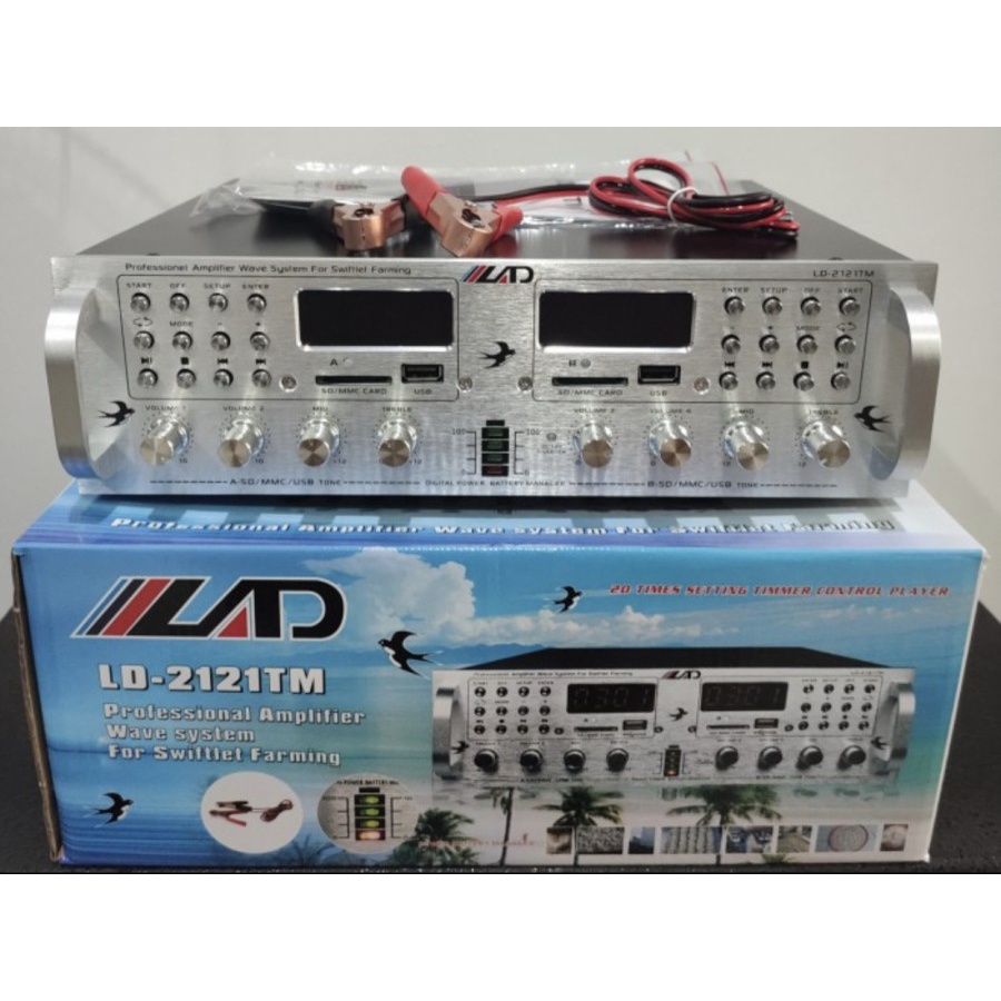 Mesin Walet LAD 2121 T / Ampli Walet /mesin audio walet / mesin pemanggil walet