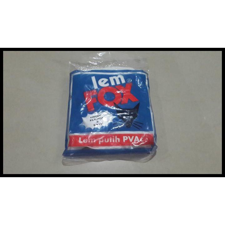 

DISKON LEM FOX SACHET BIRU 350GR\U002F LEM WHITE LATEX GLUE WEGABOND SLIME THAI